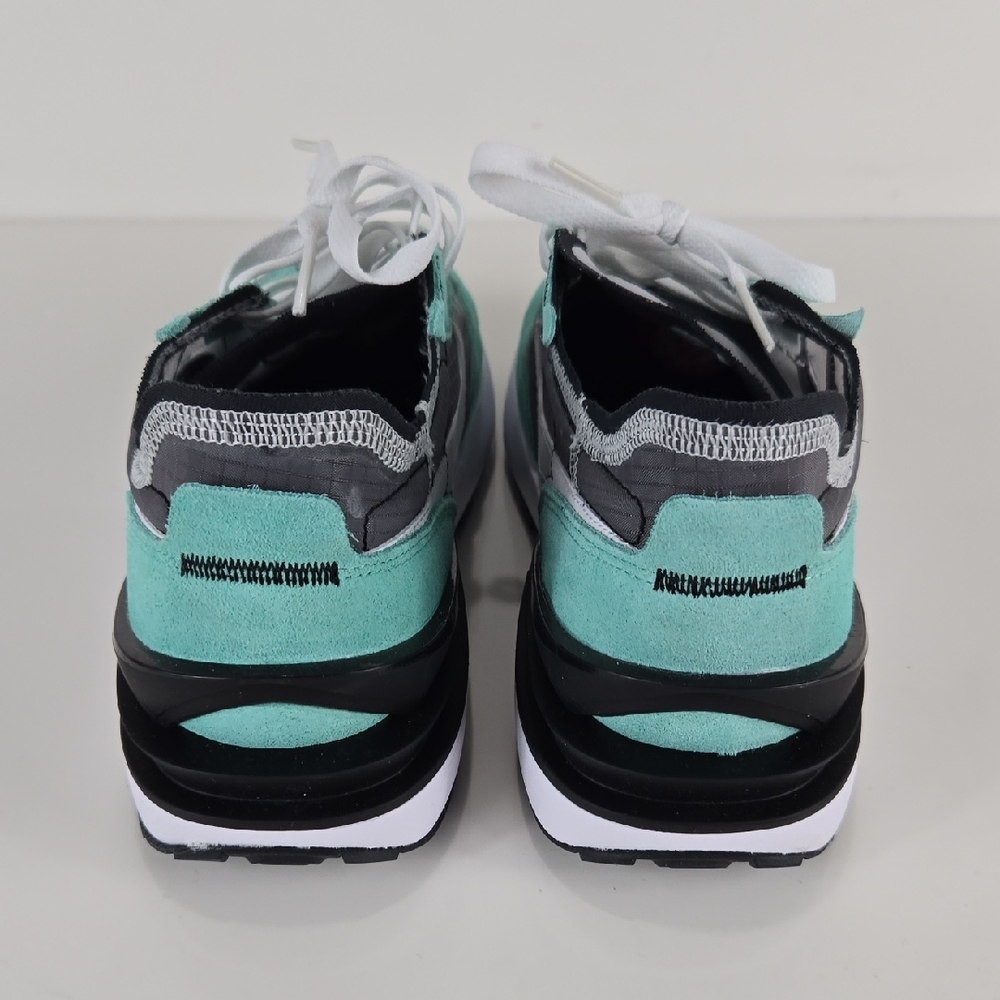 Nike Waffle One Teal & Black Running Shoes 9 - Picture 7 of 15
